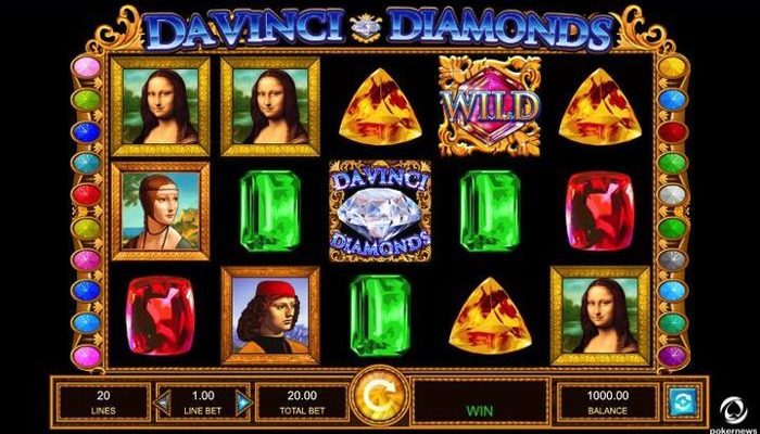 Da Vinci Diamonds Slots 3200522 700x400